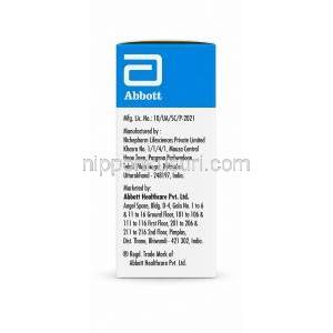 ケナコルト 注射, トリアムシノロン 40 mg/mL, 注射 1mL, 製造元：アボット, 製造元・販売元情報
