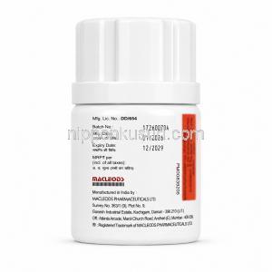 PTU, プロピルチオウラシル 50mg, ボトル情報（ロット番号・製造年月・使用期限・製造元）