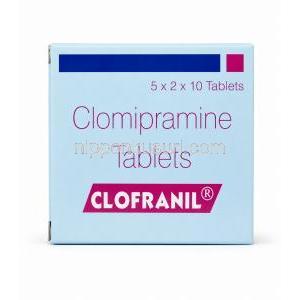 クロフラニル, クロミプラミン 25mg, 箱側面