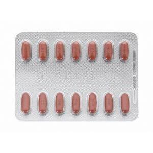 コディオバン, バルサルタン 160mg / ヒドロクロロチアジド 12.5mg, 錠剤包装シート表面
