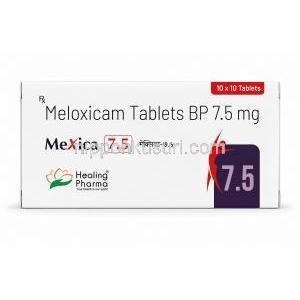 Mexica 7.5, Meloxicam 7.5mg, Box