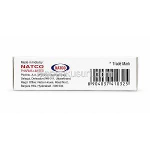 レトロナット, レトロゾール 錠剤 2.5 mg, 製造情報