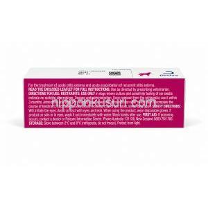 オスルニア 犬用点耳用ジェル, テルビナフィン 10 mg/ フロルフェニコール 10 mg/ 酢酸ベタメタゾン 1mg, 使用方法・保管方法