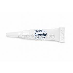 オスルニア 犬用点耳用ジェル, テルビナフィン 10 mg/ フロルフェニコール 10 mg/ 酢酸ベタメタゾン 1mg, チューブ