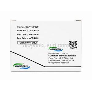 ハイプロン-10, ザレプロン 10 mg, 製造元：Consern Pharma Ltd, 箱情報, 製造元
