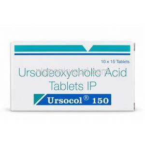 ウルソコール 150, ウルソデオキシコール酸 150 mg, 箱正面