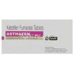 アスタフェン Asthafen, ザジテン ジェネリック, ケトチフェン 1mg 錠 (Torrent)