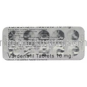 バルデナフィル, ジェネリック レビトラ 10mg 錠