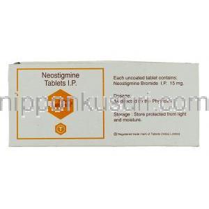 チルスチグミン Tilstigmin, ワゴスチグミン, ネオスチグミン 15mg 錠 (Tablets) 箱