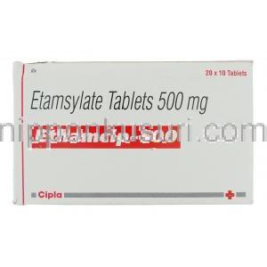 エタンシラート, エタシル Ethasyl 500mg 錠 箱