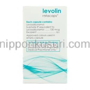 レボリン Levolin, ゾベネックス ジェネリック, レボサルブタモール・臭化イプラトロピウム 50mc