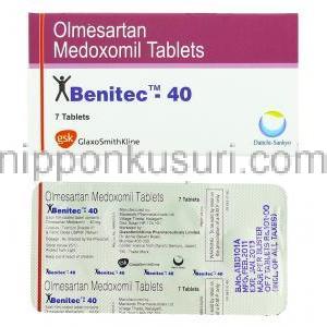 ベニテック 40mg 錠 (GSK)