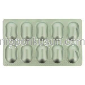 モザ プラス Moza Plus, モサプリド / パントプラゾール, Moza Plus, 15mg/ 40mg カプセル （Intas） 包装