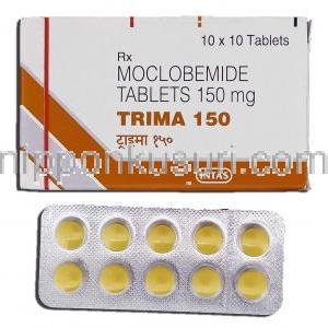 トリマ150 Trima 150, マネリックス ジェネリック, モクロベミド 150mg, 錠