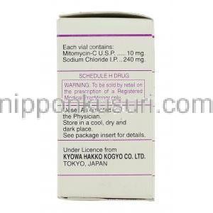 マイトマイシンC キョーワ Mitomycin-C Kyowa, マイトザイトレックス ジェネリック）,  Kyowa 注射 10mg (Biochem) 成