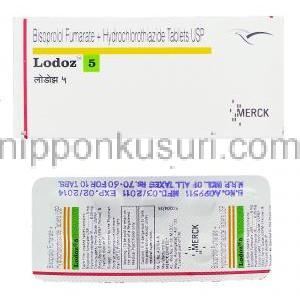 ロドズ Lodoz, ジアック ジェネリック, 5mg 錠 (Merck)