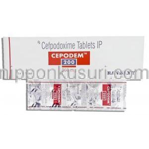 セポデム Cepodem, セフポドキシムプロキセチル, 100mg 錠  (Ranbaxy)