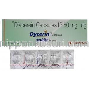 ダイセリン　Dycerin、ジェネリックアートロダー　Artrodar、ジアセレイン　50m