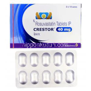 クレストール Crestor, ロスバスタチン 40mg 錠