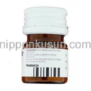 ドスティネックス Dostinex （カバサール ジェネリック）  カベルゴリン 0.5mg 錠 （ファイザー社