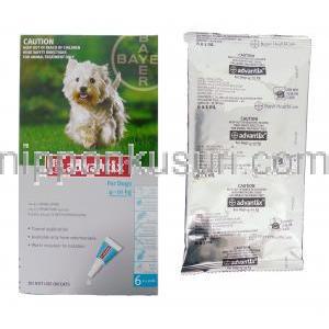 アドバンティックス　外皮用剤 (4-10 kg 犬用) バイエル