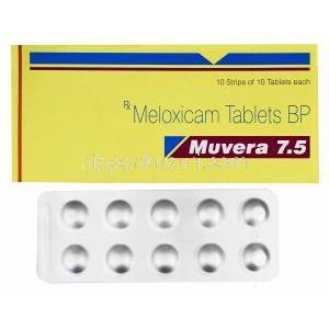 ムベラ　Muvera7.5、ジェネリックモビック　MOBIC、メロキシカムBP7.5mg