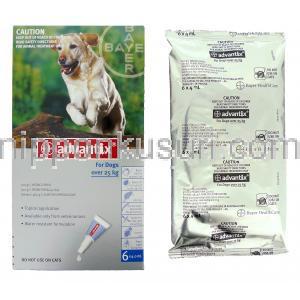 アドバンティックス　外皮用剤 (25 kg 犬用) バイエル