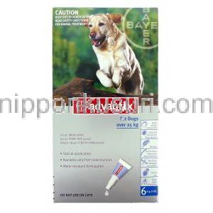 アドバンティックス　外皮用剤 (25 kg 犬用) バイエル 箱