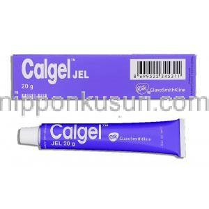 カルジェル Calgel, リドカイン 0.33% x 20gm ジェル (GSK)
