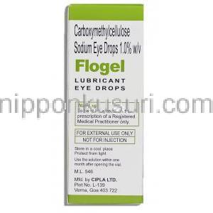 カルボキシメチルセルロースナトリウム, Flogel, 点眼液 (Cipla) 製造者情報