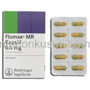 フロマックスMR, タムスロシン塩酸塩 0.4mg (Boehringer Ingelheim)