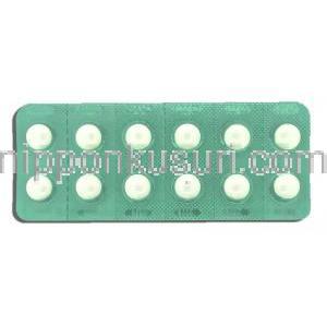 キャンプラル Campral, アカンプロセート 333mg 錠 (Merck) 包装
