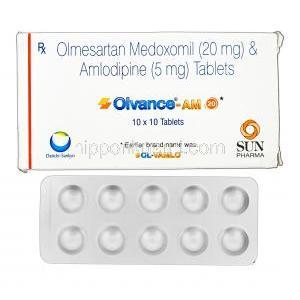 オルメサルタン / アムロジピン 配合