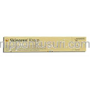 スキノレン Skinoren, アゼライン酸  20% x 30gm クリーム (Intendis) 箱側面