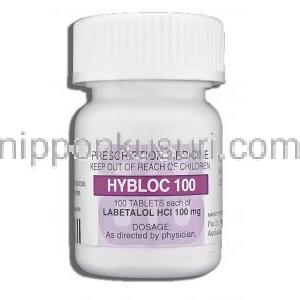 ハイブロック Hybloc, トランデート ジェネリック, ラベタロール 100mg (Pacific Pharma)