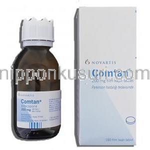コムタン Comtan, エンタカポン 200mg 錠 (Novartis)