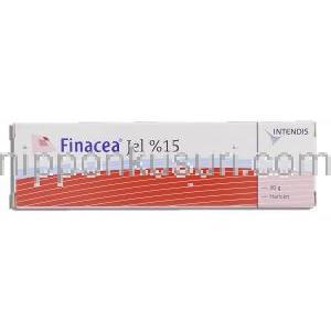 フィナセア Finacea, アゼライン酸 15% x 30gm ジェル （Intendis/バイエル社） 箱