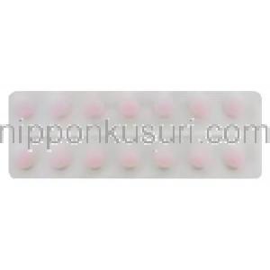 テノーミン ジェネリック, アテノロール 50mg 錠 (Teva) 包装